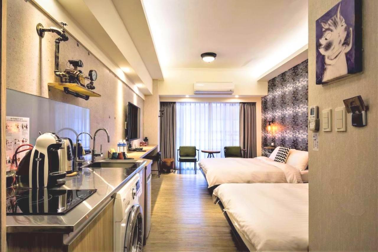 Sunshine Apartment Taipeh Exterior foto